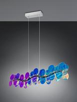 Trio Pulse LED piekarama lampa chrome brushed steel R33681153 4017807660852