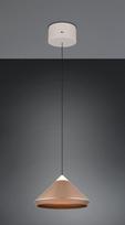 Trio Laguna LED piekarama lampa 1-pc 30 cm coffee brushed steel 336219165 4017807677522
