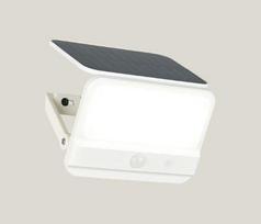 Trio Viamao hybrid solar LED sienas lampa white rechargeable motion+dusk sensor 4000K  R23166101 4017807647952