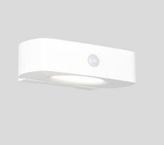 Trio Bilbao hybrid solar LED sienas lampa white rechargeable motion+dusk sensor 4000K  R23336201 4017807648041