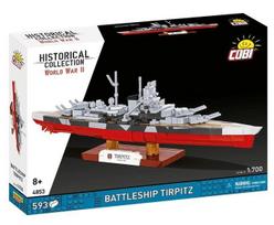Žaidimų zona | PC | Konsolės | Priedai // Edukaciniai žaislai | Interaktyvūs | Kūrybiški | Meniški // Klocki battleship tirpitz 593 klocki