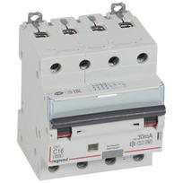 RCBO - DX? 6000 - 10 kA - 4P - 400 V~ - 16 A - 30 mA - Hpi type
