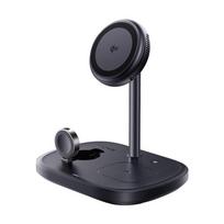 Wireless Magnetic Charging Stand EnerFill FS41 3-in-1 22.5W USB-C, Black