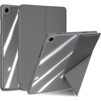 Knygos tipo dėklas Dux Ducis Samsung Galaxy Tab A9 Plus / A11 Plus MAGI case cover with stylus holder Grey