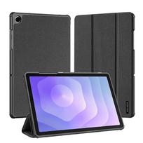 Knygos tipo dėklas Dux Ducis  Galaxy Tab A9 Plus / Tab A11 Plus Domo Series Tri-fold Stand PU Leather Tablet Cover Black