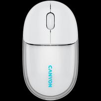 CANYON mouse OnClick 24 BT/ Wireless Transparent/White