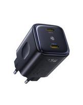 Wall Fast Charger PicoGo AN13 45W 2xUSB-C PD3.0, Black