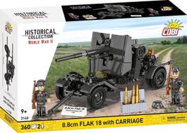 Žaidimų zona | PC | Konsolės | Priedai // Edukaciniai žaislai | Interaktyvūs | Kūrybiški | Meniški // Klocki 8.8 cm flak z wózkiem 360 klocków