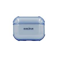 Nugarėlės dėklai Evelatus Apple AirPods Pro 2 TPU Protective Case Transparent Blue