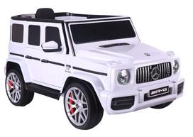 Žaidimų zona | PC | Konsolės | Priedai // Vaikiškos elektrinės transporto priemonės // Auto Na Akumulator Mercedes G63 S306-1 Biały