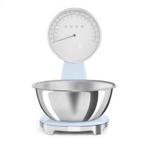 Smeg KSF01PBWW Analog and Digital Kitchen Scale Pastel Blue
