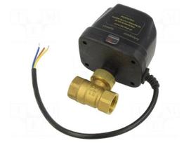 Ball solenoid valve | 1/2" | IP54 | max.16bar | 2÷80°C | 220÷240VAC
