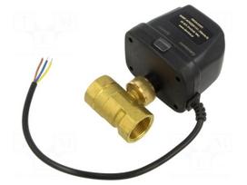 Ball solenoid valve | 3/4" | IP54 | max.16bar | 2÷80°C | 220÷240VAC