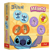 Žaidimų zona | PC | Konsolės | Priedai // Edukaciniai žaislai | Interaktyvūs | Kūrybiški | Meniški // Gra dla dzieci Memos Lilo i Stitch Trefl 02899