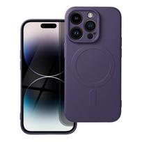 Riff Magsafe support silicone back case for Apple iPhone 14 Plus Violet