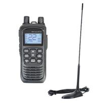 Portable CB radio station kit PNI Escort HP 92 multi standard 4W, 12-24V AM-FM with CB antenna PNI Extra 45 with magnet
