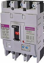 EB2 250/3L 250A 3p Pramoninis automatinis jungiklis 3P,  25kA