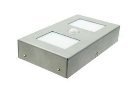 KRONO LED lamp silver  PIR 2x4W 700Lm 6500K