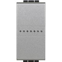 Dimmer/switch compatible with lamps (LED, halogen) with max power 150W at 230V (or 75W at 110V).