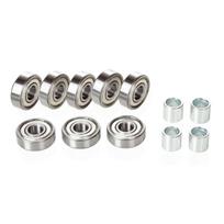 Guolių komplektas ABEC 9 CHROME (8 pcs)