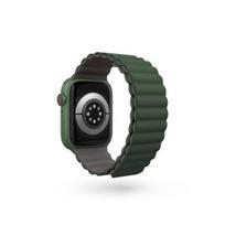Epico magnetinis dirželis Apple Watch 42/44/45/49 mm - pilka/žalia