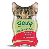 OASY Delicatesse Fine paté with Veal - wet cat food - 85g