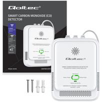 Sertifikuotas anglies monoksido jutiklis | CO detektorius | 85 dB signalas | LED | Qoltec
