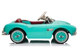 Žaidimų zona | PC | Konsolės | Priedai // Vaikiškos elektrinės transporto priemonės // Auto na Akumulator BMW Retro SX1938 Jasno Niebieskie