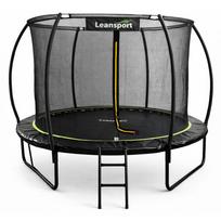 Produktai namams ir sodui // Lauke | Sodo baldai // Trampolina Ogrodowa LEAN Z Siatką Wewnętrzną Czarno-Zielona 183CM 6FT