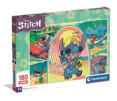Žaidimų zona | PC | Konsolės | Priedai // Edukaciniai žaislai | Interaktyvūs | Kūrybiški | Meniški // Puzzle 180 Super DISNEY STITCH Clementoni 29800