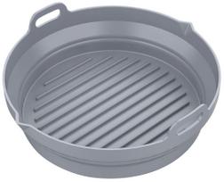 Produktai namams ir sodui // Įvairūs namų ir buities priedai // Zestaw wkładów silikonowych do pieczenia w frytkownicy śr.20cm, 2 sztuki, klausberg, kb-7789