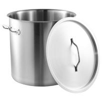 Produktai namams ir sodui // Spynos ir raktai // Garnek gastronomiczny, stal nierdzewna, śr.35cm, 33l, kinghoff, kh-1964
