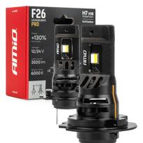 Automobilių lemputės, Motociklų ir traktorių technikos šviestuvai // Automobilių lemputės, Motociklų ir traktorių technikos šviestuvai // Żarówki samochodowe led f26 pro lumitec limited +130% duo full canbus h7 h18 12v 24v amio-04872