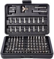 Automobilių dirbtuvių įrankiai ir įranga // Galvučių rinkiniai // \nZestaw bitów / końcówek TORX 100 el. KD10264\n