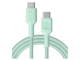 Cable Green Cell PowerStream USB Type-C Male - USB Type-C Male 100W Mint Green 2m