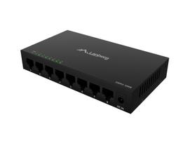 Lanberg | Switch 8x1GB/s Unmanagment Gigabit Ethernet Desktop 12V metal case | DSM1-1008