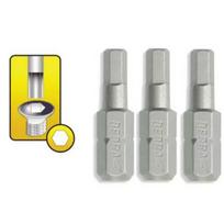 Įrankiai ir matavimo prietaisai // Rankiniai įrankiai ir rankinių įrankių komplektai // Końcówki wkrętakowe hex h3x25mm, 3szt blister