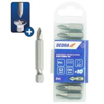 Įrankiai ir matavimo prietaisai // Rankiniai įrankiai ir rankinių įrankių komplektai // Końcówki wkrętakowe phillips ph2x50mm, 10szt pudełko plast