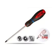 Įrankiai ir matavimo prietaisai // Rankiniai įrankiai ir rankinių įrankių komplektai // Wkrętak krzyżowy phillips ph1x100mm, stal s2, uchwyt 3-mat.