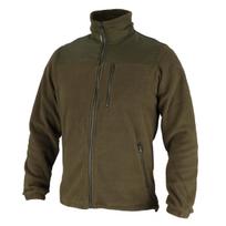 Batai, darbo drabužiai | Asmeninės apsaugos priemonės // Darbo, apsauginiai, aukšto matomumo drabužiai // Bluza polarowa z wstawkami, 280g/m2, rozm.s, kolor zielony