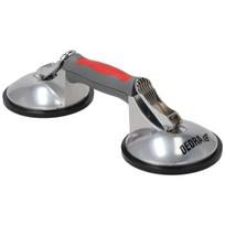 Įrankiai ir matavimo prietaisai // Rankiniai įrankiai ir rankinių įrankių komplektai // Przyssawka do szyb podwójna 2x123mm, max 120kg, alu