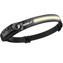 Rankinės ir Galvos LED žibintuvėliai // LED kišeniniai žibintuvėliai // Latarka czołowa - opaska 300lm, punktowe 105lm, czujnik ruchu, aku 800mah