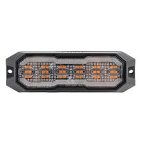 Automobilių lemputės, Motociklų ir traktorių technikos šviestuvai // LED darbo šviestuvai automobiliams ir specialiajai technikai // Lampa ostrzegawcza pomarańczowa z funkcją świateł pozycyjnych i obrysówki led r65 r148 12v 24v 24w amio-04859