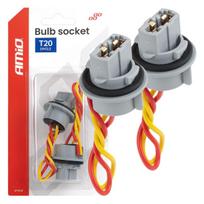 Įrankiai ir matavimo prietaisai // Įrankių, priedų naujienos // Oprawa gniazdo żarówki t20 led 12v w21w wy21w w3x16d 7440 t20 2szt. amio-04833