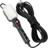LED apšvietimas // Šviestuvai iš naujų pristatymų // Lampa warsztatowa 25 led kanałowa hak magnes 245v -e219