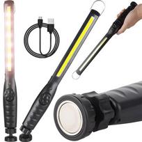 LED apšvietimas // Šviestuvai iš naujų pristatymų // Lampa warsztatowa latarka robocza akumulatorowa led cob 8w korpus obrotowy