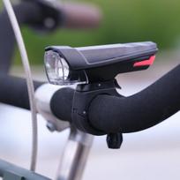 Sporto ir aktyvaus poilsio // Dviračių priedai // Lampka rowerowa led oświetlenie rower przód + tył -e354
