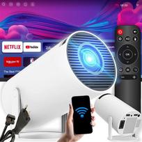 TV, SAT, HDMI, DVI kabeliai ir priedai // Konektori, aksesuāri un instrumenti koaksiālajiem kabeļiem // Projektor rzutnik android tv wifi full hd przenośny smart głośnik obrotowy