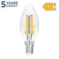 Įrankiai ir matavimo prietaisai // Įrankių, priedų naujienos // Żarówka LED FILAMENT C E14 C35 6 W 750 lm 4000 K
