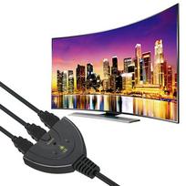 Produktai namams ir sodui // Įvairūs namų ir buities priedai // Switch przełącznik hdmi 3w1 full hd 4k rozdzielacz -e385